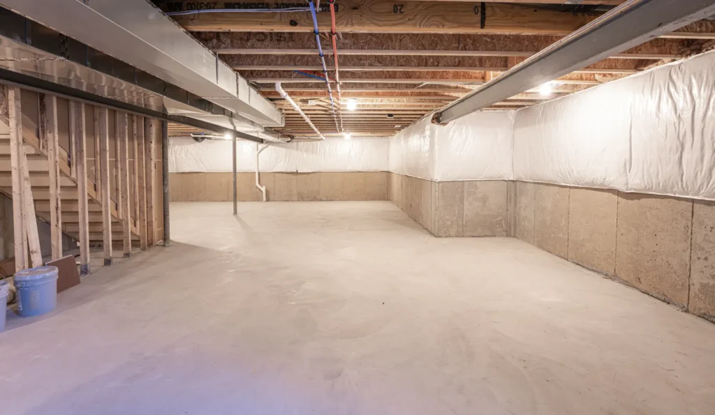 Image of milwaukee basement needing waterproofing